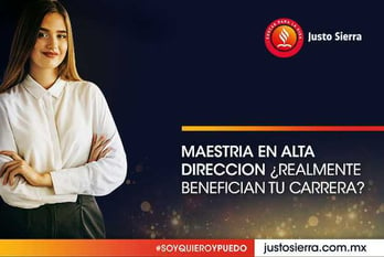 joven con maestría en alta dirección  