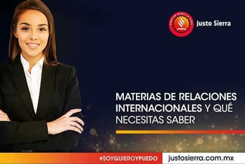 joven con traje estudia materias de relaciones internacionales 