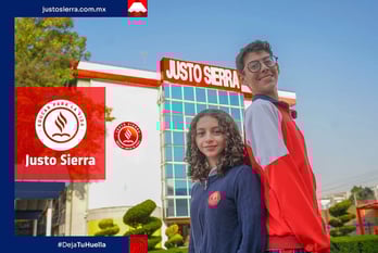 alumnos de justo sierra frente a campus 