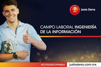 joven analiza el campo laboral en ingeniería de la información 