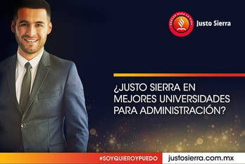 egresado de administración con traje estudia en la mejor universidad 