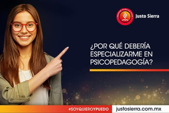 especialista en psicopedagogía con lentes rojos 