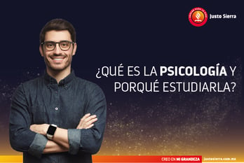 joven con lentes y brazos cruzados estudia psicología 