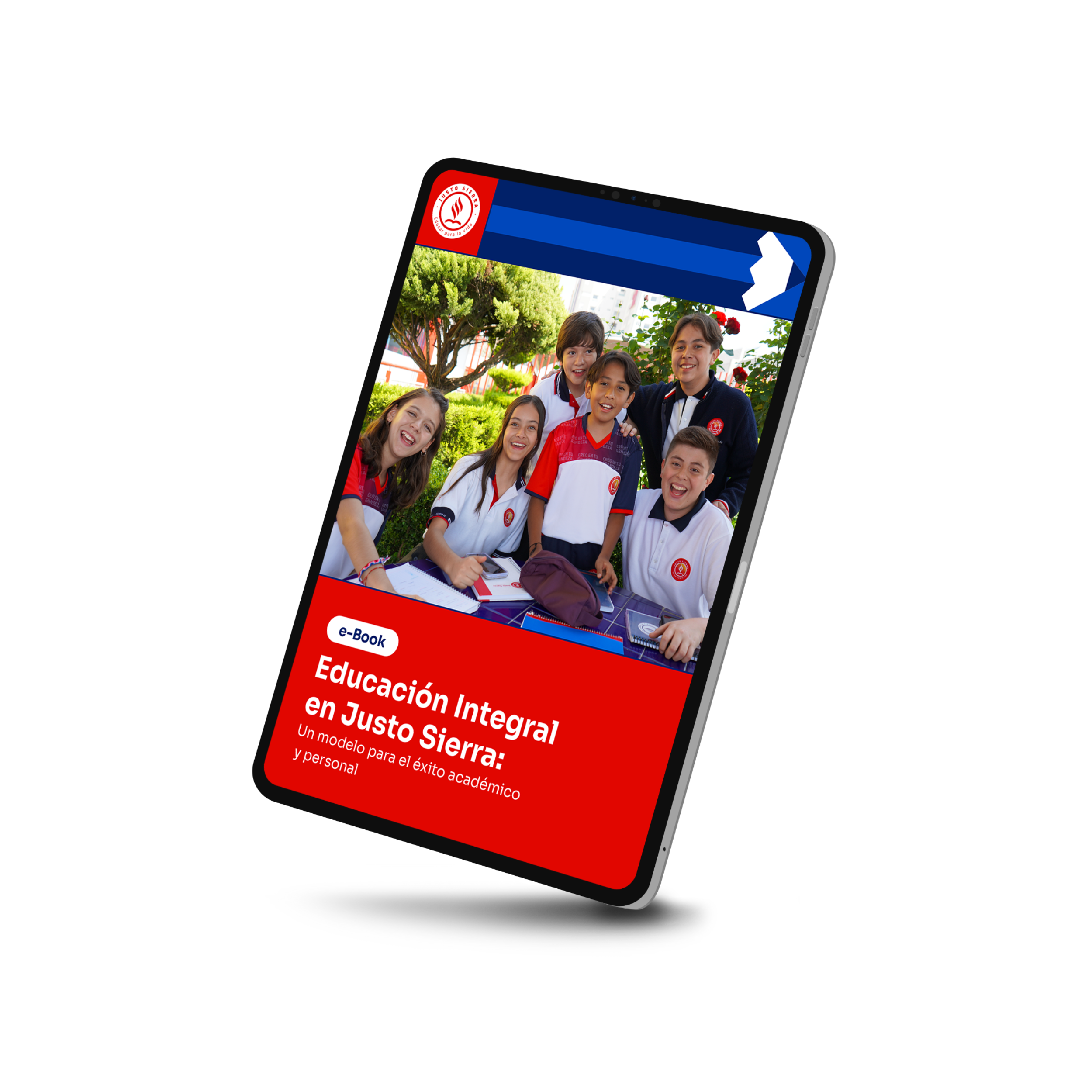 Mockup tablet ebook formacion integral